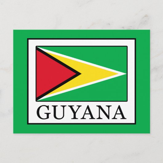 Guyana Briefkaart (Voorkant)