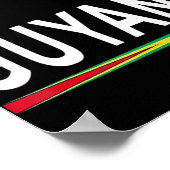 Guyana Cheer Jersey 2017 Football Guyana Poster (Hoek)