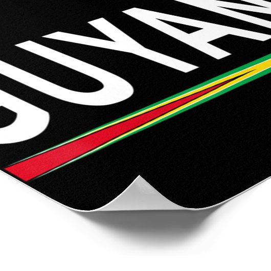 Guyana Cheer Jersey 2017 Football Guyana Poster (Hoek)