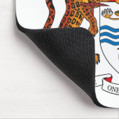 Guyana Coat of Arms Mousepad Muismat (Hoek)