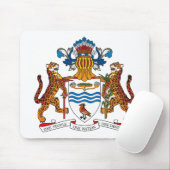 Guyana Coat of Arms Mousepad Muismat (Met muis)