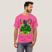 Guyana CPL T20 Cricket Patriotic T-shirt (Voorkant volledig)