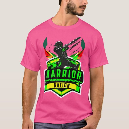 Guyana CPL T20 Cricket Patriotic T-shirt (Voorkant)