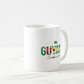 Guyana Eiland Naam | Elke Dag Trots Koffiemok (Voorkant rechts)
