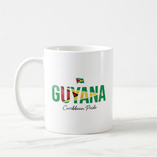 Guyana Eiland Naam Elke Dag Trots Koffiemok