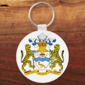 guyana embleem sleutelhanger (Voorkant)