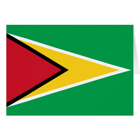 Guyana Flag (Voorkant Horizontaal)
