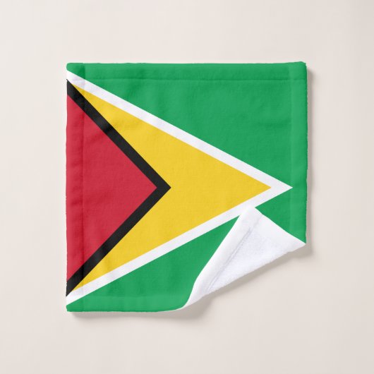 Guyana Flag Bad Handdoek (Wasdoekje)