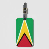 Guyana Flag Bagagelabel (Voorkant (verticaal))