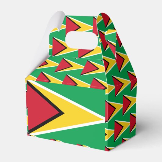 Guyana Flag Bedankdoosjes (Voorkant Zijde)