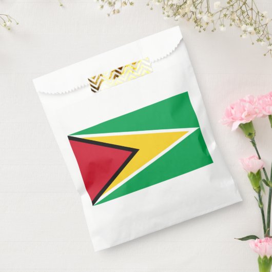 Guyana Flag Bedankzakje (Gezegeld)