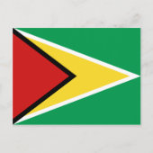 Guyana Flag Briefkaart (Voorkant)