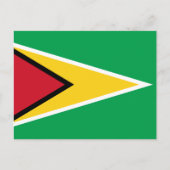 Guyana Flag Briefkaart (Voorkant)