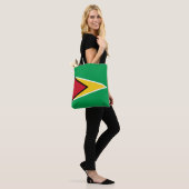 Guyana Flag Canvas tas (Op model)