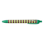 Guyana Flag Cute Patriotic Zwarte Inkt Pen (Bodem)