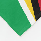 Guyana Flag Fleece Deken (Hoek)