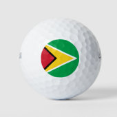 Guyana Flag Golfballen (Voorkant)