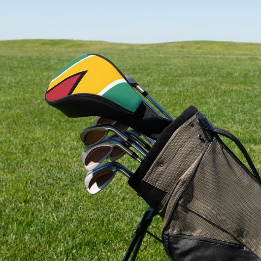 Guyana Flag Golfheadcover (Insitu)