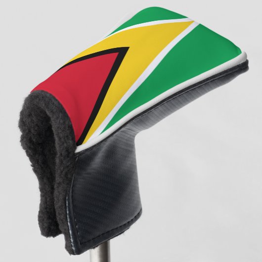 Guyana Flag Golfheadcover (3/4 voorkant)