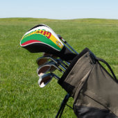 Guyana Flag Gorheerlijk Patriotic Golfheadcover (Insitu)