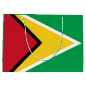 Guyana Flag Groot Cadeauzakje (Achterkant)