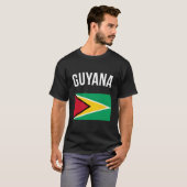 Guyana Flag Guyanese Guyana T-shirt (Voorkant volledig)