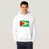 Guyana Flag GY Hoodie (Voorkant volledig)