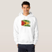 Guyana Flag Hoodie (Voorkant volledig)