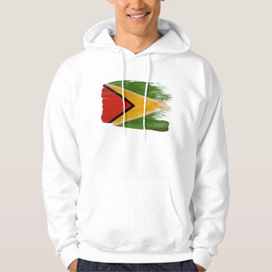 Guyana Flag Hoodie (Voorkant)