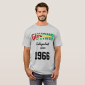 Guyana Flag Independence Celebration T-shirt (Voorkant volledig)