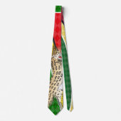 Guyana Flag Jaguar-Stropdas van RokCloneDesign Stropdas (Voorkant)