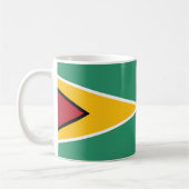 Guyana Flag Keramische Koffie Mok (Links)