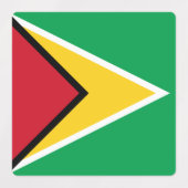 Guyana Flag Labels (Design 1)