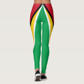 Guyana Flag Leggings (Achterkant)