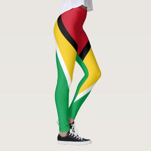 Guyana Flag Leggings (Rechts)