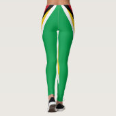 Guyana Flag Leggings (Achterkant)