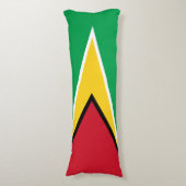 Guyana Flag Lichaamskussen (Voorkant Verticaal)