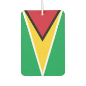 Guyana Flag Luchtverfrisser (Voorkant)