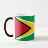 Guyana Flag Magische Mok (Links)