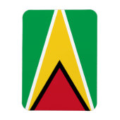 Guyana Flag Magneet (Verticaal)