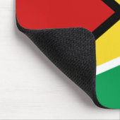 Guyana Flag Mousepad Muismat (Hoek)