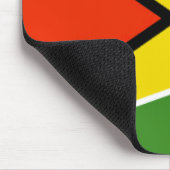 Guyana Flag Mousepad Muismat (Hoek)