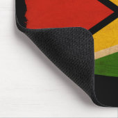 Guyana Flag Muismat (Hoek)