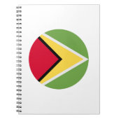 Guyana Flag Notitieboek (Voorkant)