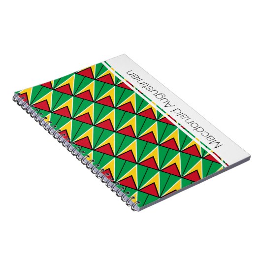 GUYANA Flag  Notitieboek Journal (Rechterzijde)