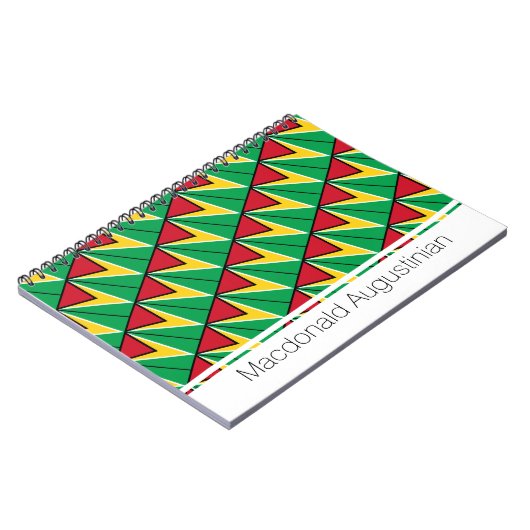 GUYANA Flag  Notitieboek Journal (Linkerzijde)