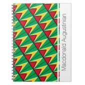 GUYANA Flag  Notitieboek Journal (Voorkant)