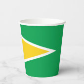 Guyana Flag Papieren Bekers (Achterkant)