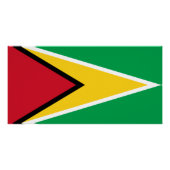 Guyana Flag Perfect Poster (Voorkant)