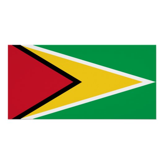 Guyana Flag Perfect Poster (Voorkant)